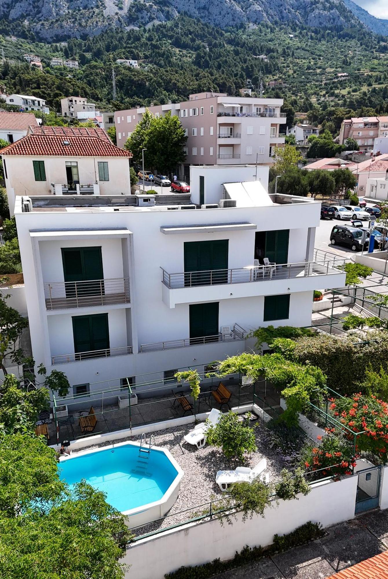 Apartments turtle gardens Makarska Buitenkant foto